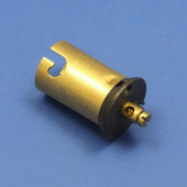 153s: Brass Bulb Holder - BA15S, BA15D & BAY15D - Single contact parallel pin BA15S from £20.95 each