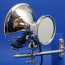 'Toby' spotlamp and mirror - Chrome plated finish