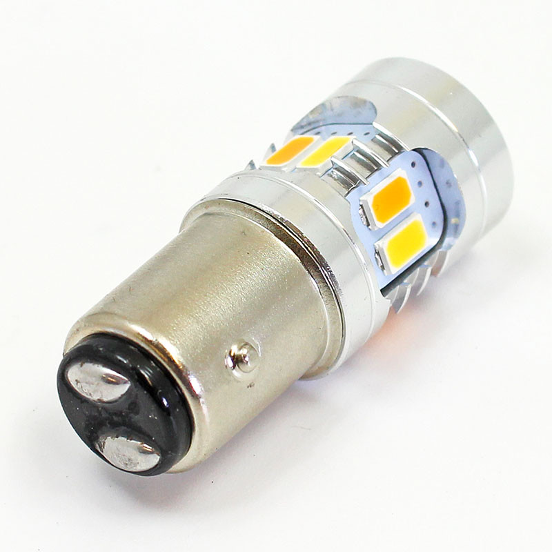 Csiledwwy Warm White And Amber 6v And 12v Led Combined Side And Indicator Lamp Osp Bay15d Fitting 3693